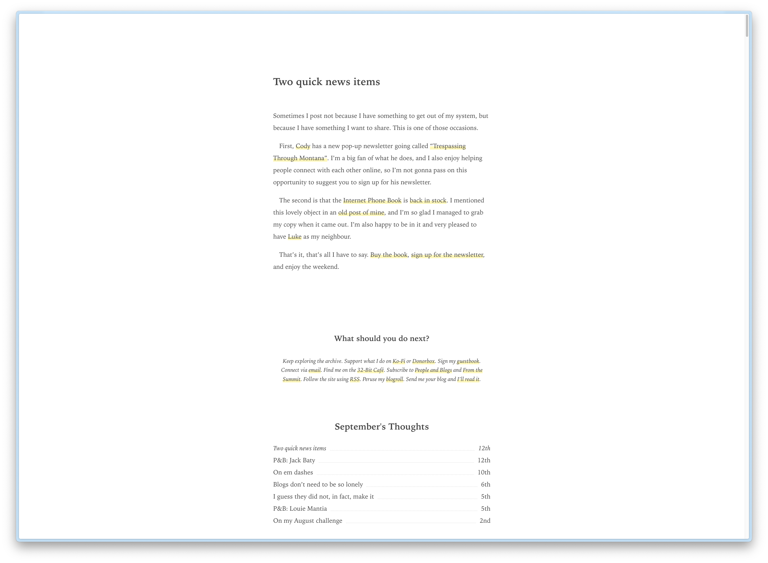Manuel Moreale's Blog